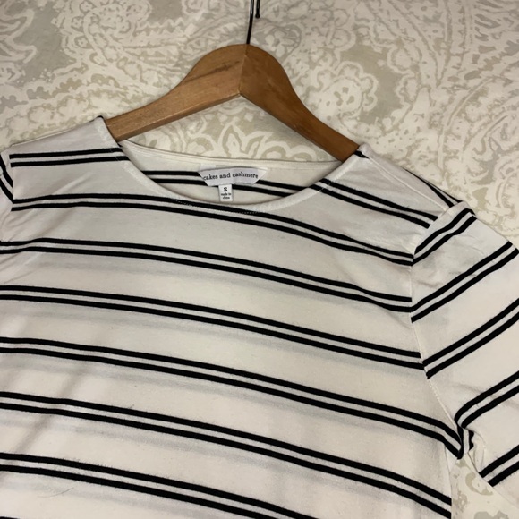 Cupcakes and Cashmere striped tee / Size S - Picture 4 of 9